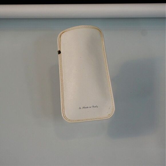 HR Helena Rubinstein Eyeglass Case Vintage 60s Made In Italy Soft Slip - Picture 7 of 7